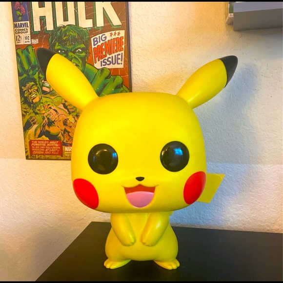 SOLD! 18-inch Pikachu Funko Pop - Picture 1 of 4